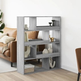 Divisorio Stanza Grigio Sonoma 100x33x125,5 Cm İn Truciolato /