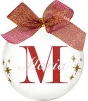 Pallina natale con nome Maria 10cm