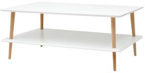 Tavolino bianco con base ribassata KORO Koro - Ragaba