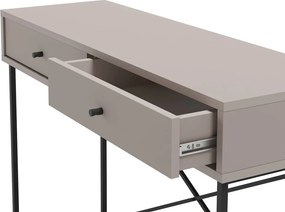 Tavolo consolle grigio/beige 35x110 cm Titan – Marckeric