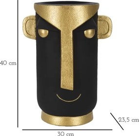 Vaso Tribal -C- Cm 30X23,5X40