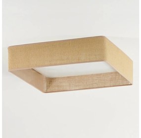 Brilagi - Plafoniera LED VELVET SQUARE LED/24W/230V marrone