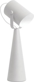 Kanlux 36260 - Lampada da tavolo LARATA 1xE27/5W/230V bianca