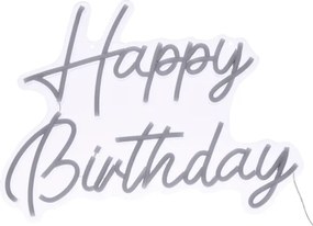 Atmosphera - Neon da parete a LED BUON COMPLEANNO LED/5V