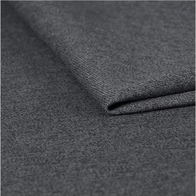 Chaise longue grigio tortora con rivestimento in velluto a coste Lord – Ropez