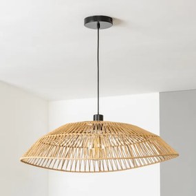 Brilagi - Lampadario LED sospeso con cavo CERIA BOHO 1xE27/40W/230V Ø 70 cm marrone