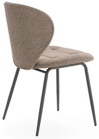 Sedie da pranzo in set beige 2 pz Maori – Marckeric