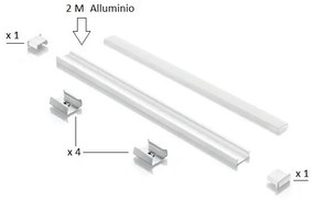 Ideallux slot sur d15xd5 1000 mm wh