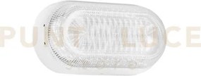 Plafoniera led ischia bianca 20w 2300lm cct 3000k / 4000k ip65 25,4...