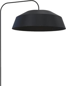 Lampada da terra Tokyo nero H 165 cm ø35 cm, E27 MAX42W LUMICOM