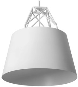 Lampada Da Soffitto Pensile Metallico Bianco APP423-1CP