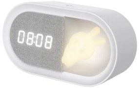 LED Piccola lampada notturna dimmerabile con sveglia BUNNY LED/1,2W/5V 3000K