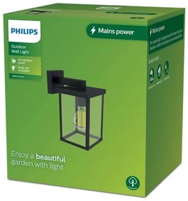 Philips - Applique da esterno BELLINI 1xE27/25W/230V IP44