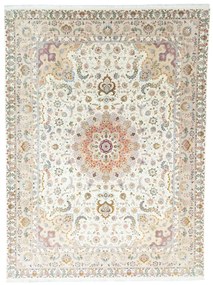 Tabriz Tappeto persiano 300 x 400 Beige (Iran) Annodato A Mano
