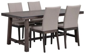 Tavolo da pranzo in rovere marrone scuro 170 x 95 cm Brooklyn - Rowico