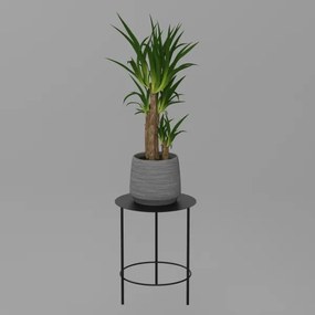 Portafiori 40x32 cm nero