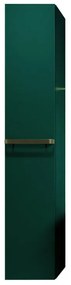 Colonna per mobile bagno LOA RANDAL 1 anta P 25 x L 30 x H 165 cm verde e oro laminato truciolare