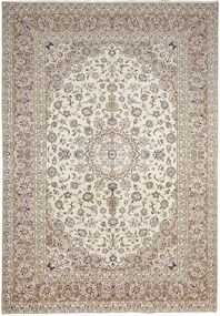 Kashan Tappeto 290 x 200 Beige (Iran) Annodato A Mano
