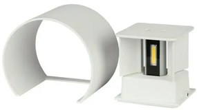 Applique da esterno LED LED/6W/230V 4000K IP65 bianco