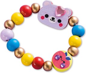 Set creativo - 4 gioielli in legno da creare - Bella foresta