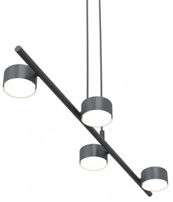 Lampadario a sospensione SORA 4 Nero 4xGX53 da interno Colore del corpo Nero