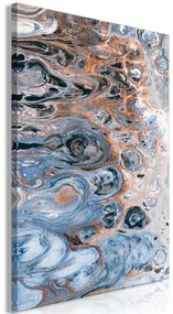 Quadro  Sienna Blue Marble (1 Part) Vertical  Colore colorful, Dimensioni e Misure 40x60