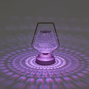 Aigostar- LED RGB Lampada da tavolo ricaricabile dimmerabile LED/1W/5V 1800mAh 20 cm + +TC