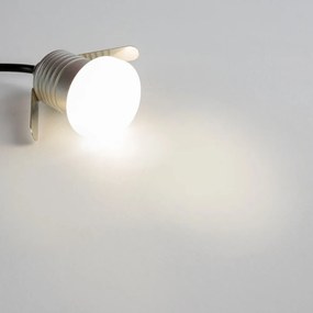 Faretto LED 1W IP65, Tondo, Luce Diffusa - Professional Colore  Bianco Naturale 4.000K