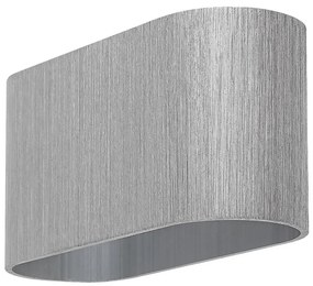 Rabalux 7025 - Applique KAUNAS 1xG9/10W/230V grigia