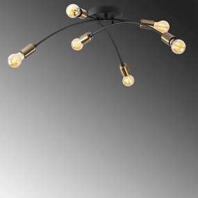 Plafoniera nera 67x67 cm Banana – Opviq lights