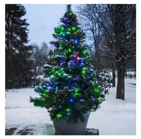 Eglo 410719 - Catena natalizia LED da esterno SERIE LED 160xLED 2m IP44 multicolore