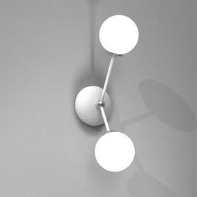 Applique JOY 2xE14/40W/230V bianco/cromo lucido