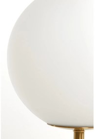 Lampada da tavolo bianca (altezza 35 cm) Medina - Light &amp; Living