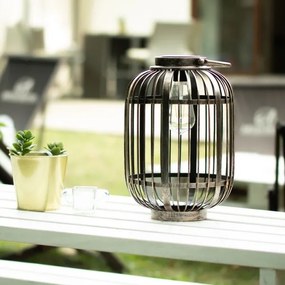 Lampada LED solare LORETA 1xE27/1,2V 600 mAh IP44