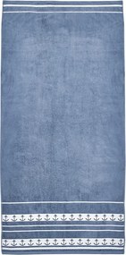 Telo mare blu in cotone 90x180 cm Anchors – Catherine Lansfield