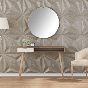 Pannelli Murali 12 Pz Beton 50x50 Cm Xps 3 M² Stella /