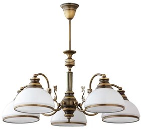 Jupiter kl.Zu5 624 - Vetro di ricambio per lampadario ZEUS E27 diametro 19 cm