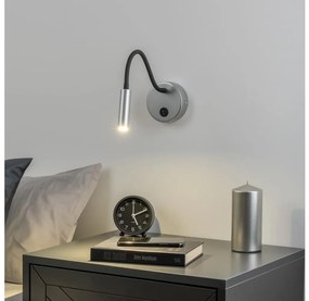 Brilagi - LED Lampada flessibile da muro MAYA LED/3W/230V 4000K argento