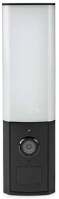 Nedis WIFICOL10CBK - Telecamera esterna Full HD 1080p con LED Wi-Fi IP65