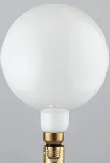 Lampadina led filamento globo bianco e27 8w 730lm 4000k 300° 200x25...