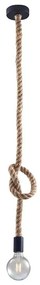 Lampadario a sospensione con filo ROPE 1xE27/12W/230V