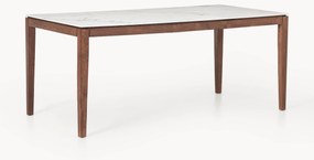 Tavolo con piano effetto marmo Jackson, varie misure