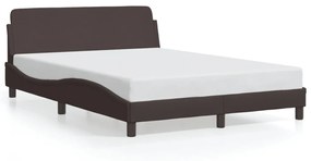 Giroletto Senza Materasso Marrone Scuro 120x200 Cm Tessuto /