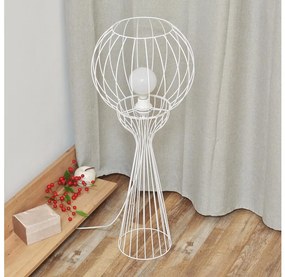 Lampada da terra MERCURE 1xE27/15W/230V bianca