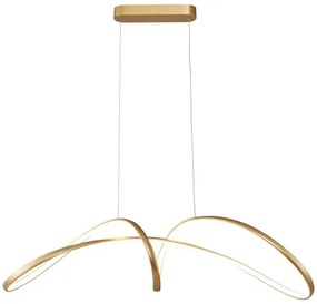 Zuma Line 20026P-GD - Lampadario LED a sospensione con filo FERMI LED/50W/230V 3000/4000/6000K