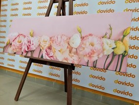 Stampa su tela – Fiori fioriti pastello