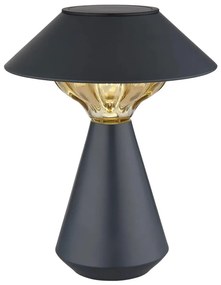 Globo 36639A - Lampada solare LED 10xLED/0,06W/1,2V IP44 nero