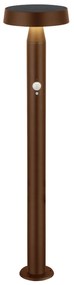 Lampioncino da Giardino Solare 600 Lumen "LMS-092" Corten