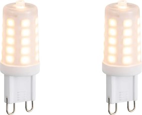 Set di 2 Lampadine LED G9 a Dimmer Opal 3W 250lm 2200K