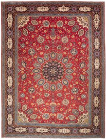 Sarouk Tappeto persiano 390 x 300 Rosso (Iran) Annodato A Mano